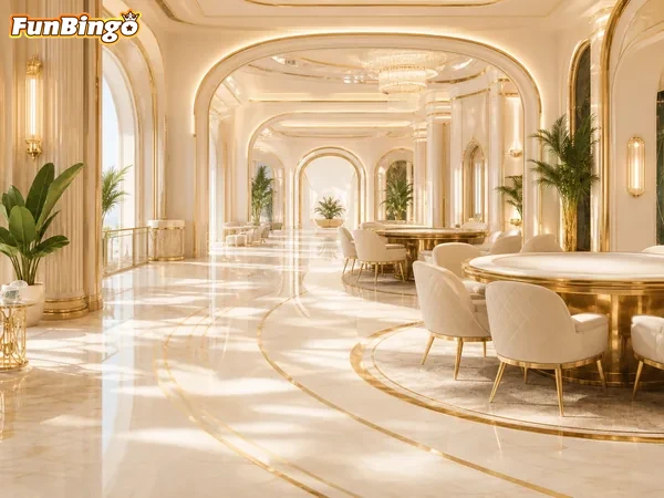 Diving lobby showcase at FUNBINGO